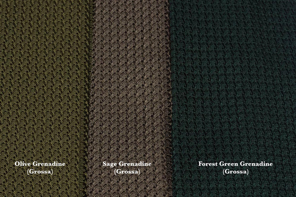 Forest Green Grenadine (Grossa weave) (OOS)