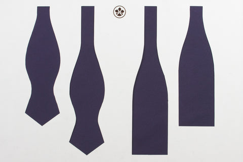 Purple Nailhead Bow Tie
