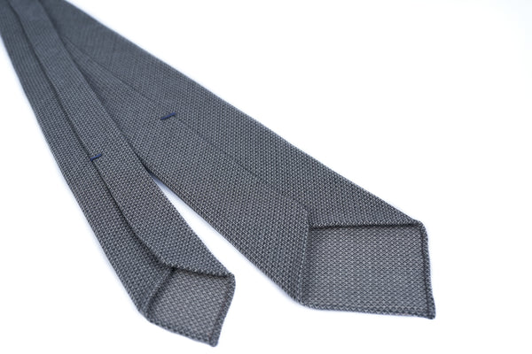 Grey Mini Squares Cotton/Linen