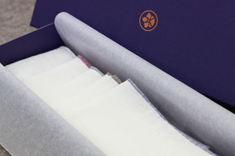 Set of Linen Pocket Squares