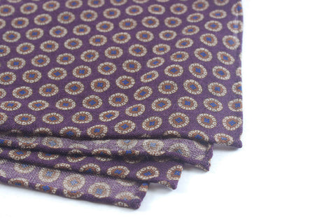 Wine Slanted Medallions