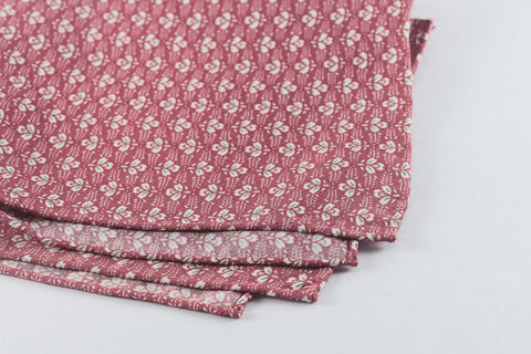 Scarf: Pink-Green Flowers (last piece)