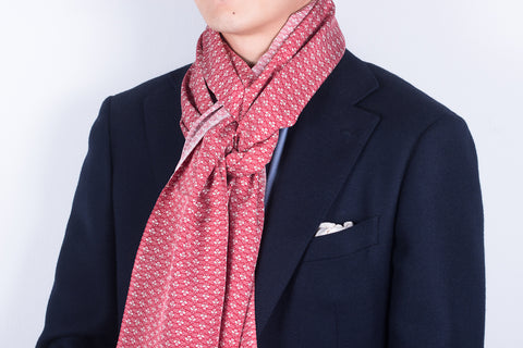 Scarf: Pink-Green Flowers (last piece)