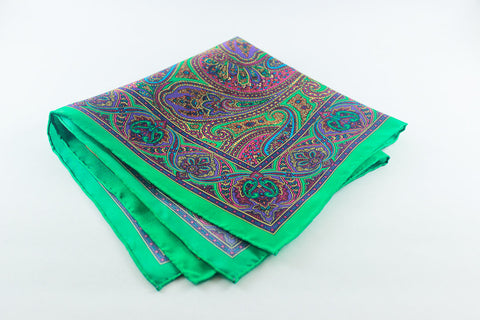 Green Paisley