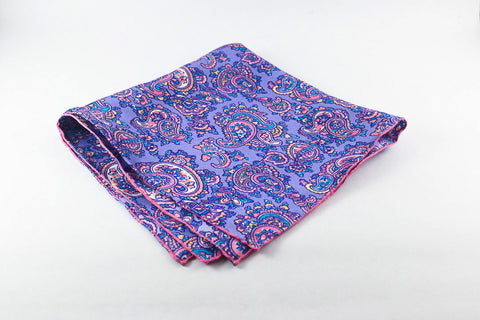 Purple-Pink Medium Paisley