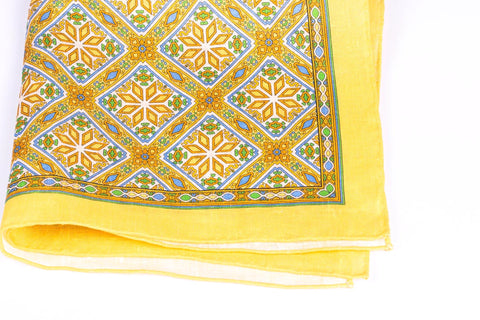 Yellow Tiles in Linen