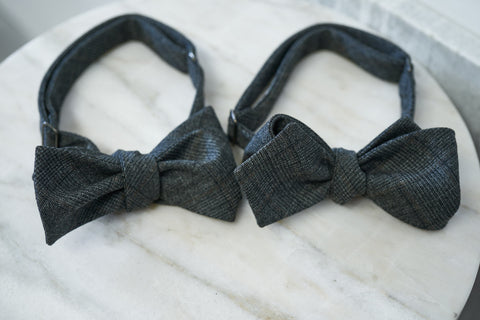 Grey-Brown Glencheck Bow Tie (only 1 piece in each style)