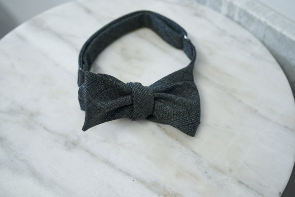 Grey-Brown Glencheck Bow Tie (only 1 piece in each style)