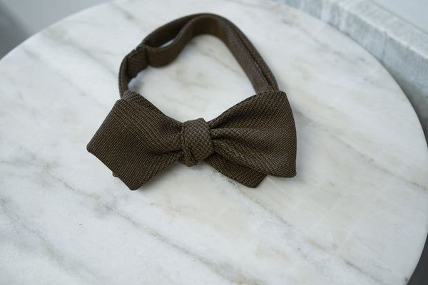 Marling & Evans Chestnut Glencheck Bow Tie (last piece)