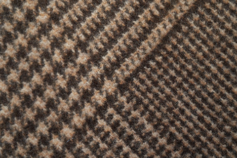 Loro Piana Brown Large Glencheck