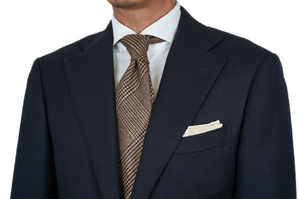 Loro Piana Brown Large Glencheck