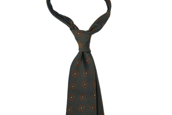 Dark Olive-Brown Squares