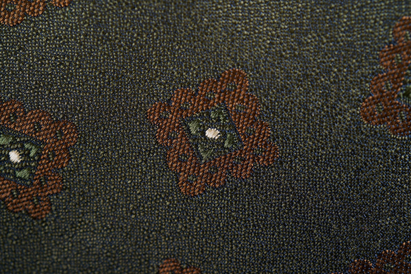 Dark Olive-Brown Squares