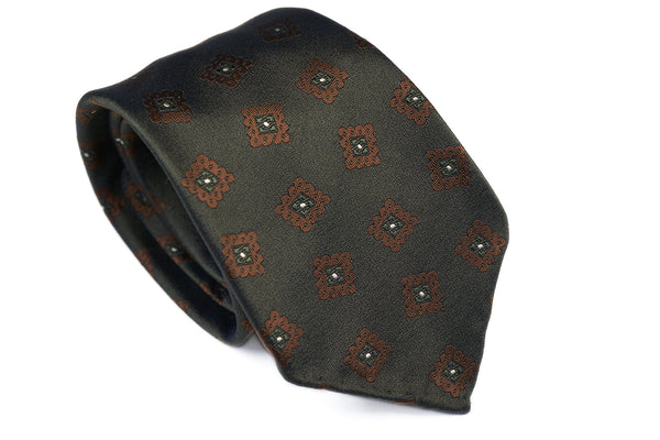 Dark Olive-Brown Squares