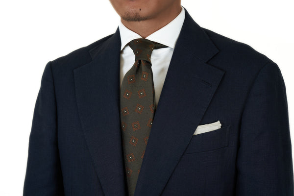 Dark Olive-Brown Squares