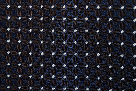 Blue-Brown Floral Neat