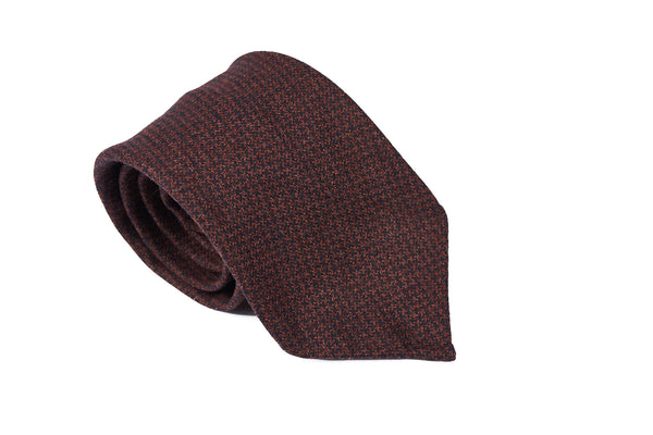 Loro Piana Rust Houndstooth