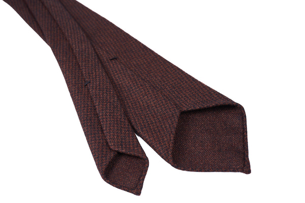 Loro Piana Rust Houndstooth