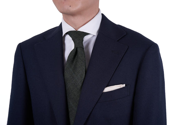 Loro Piana Green Grey Glencheck