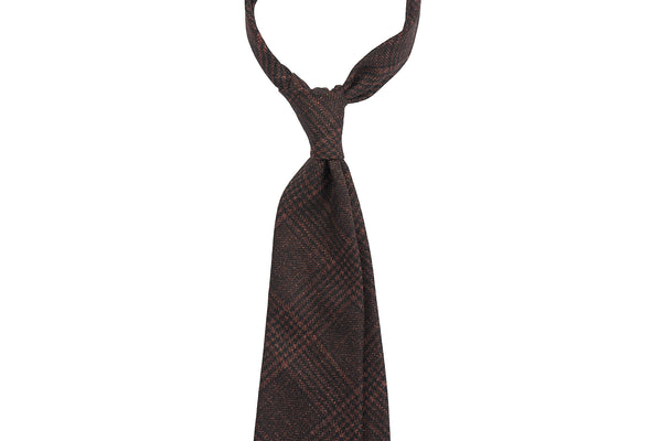 Loro Piana Brown Glencheck