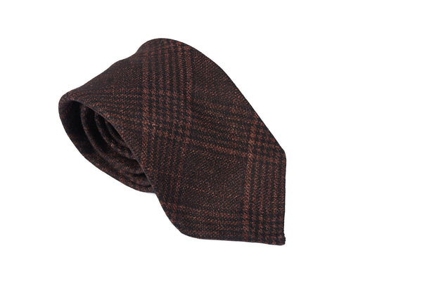 Loro Piana Brown Glencheck