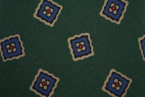 Green-Blue Printed Squares