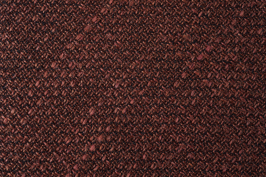 Rust Melange Basketweave Lined Six-Fold Necktie – Vanda Fine Clothing