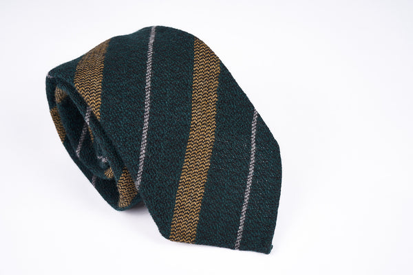 Green-Yellow Stripes in Wool