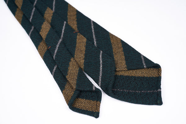 Green-Yellow Stripes in Wool