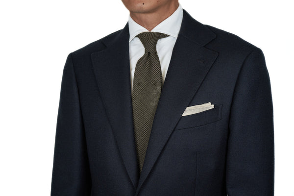 Olive Melange Glencheck