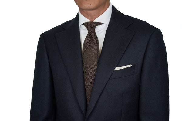 Brown Melange Glencheck