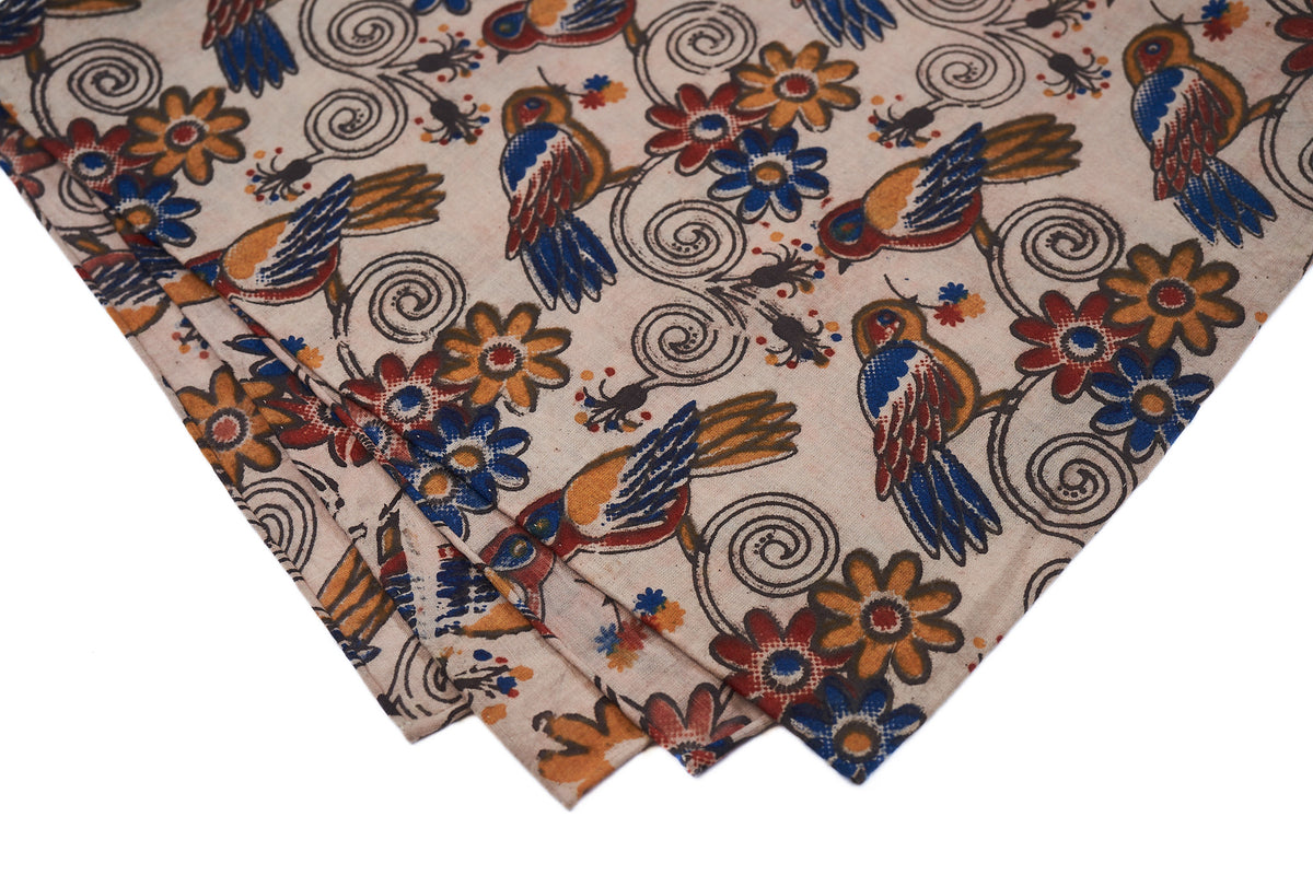 Sand Birds Block Print Neckerchief (OOS)