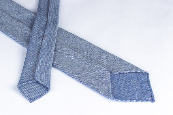 Blue-White Wool Oxford