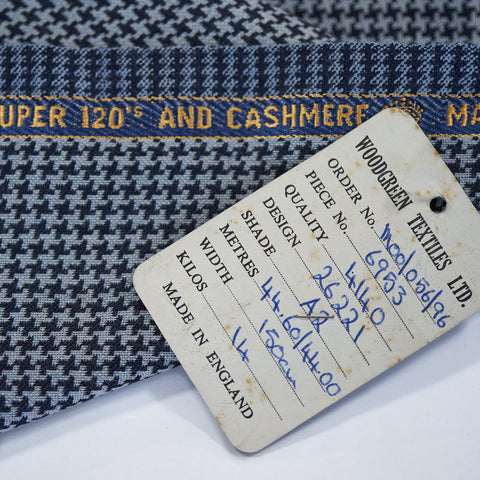 Archives: Woodgreen Textiles Blue Medium Houndstooth