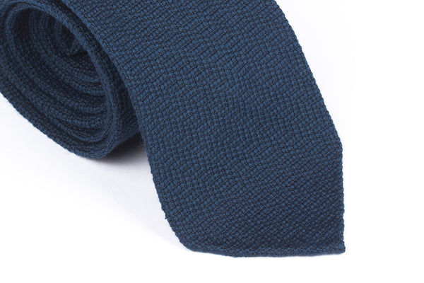 Turquoise Sawtooth in Wool Silk