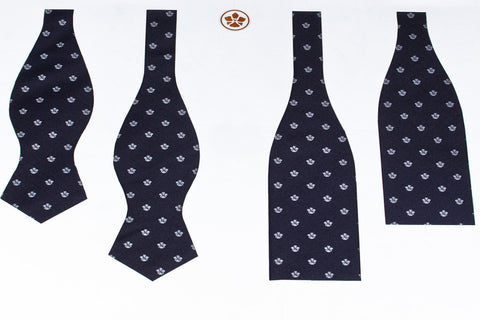 Navy-White Vandas Bow Tie (OOS)