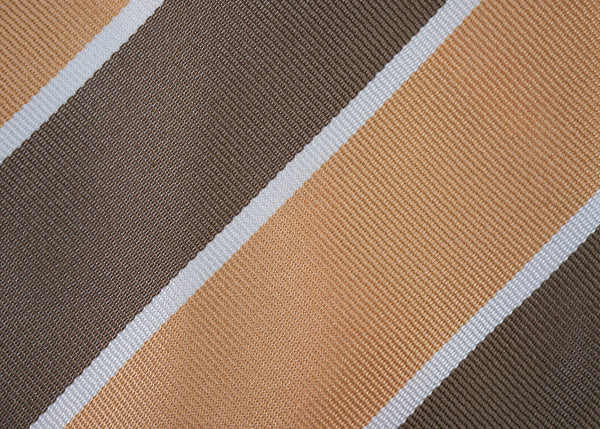 Pale Orange-Brown Block Stripes